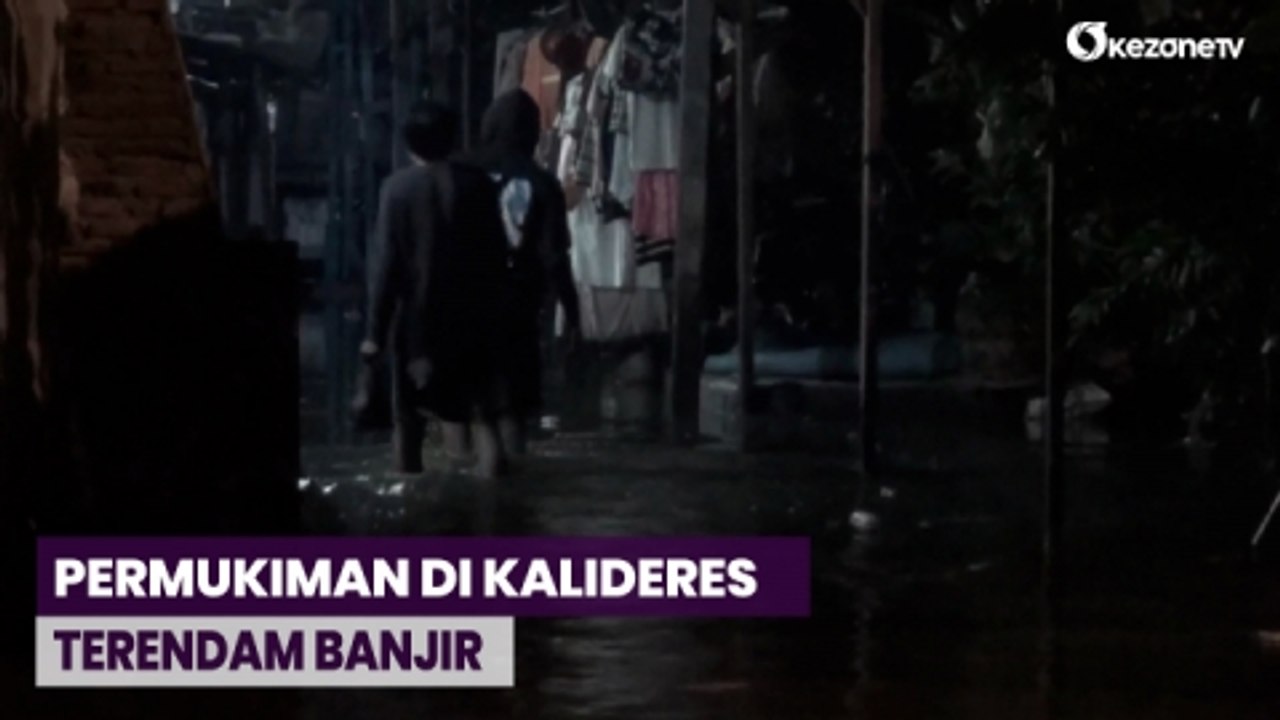 Permukiman di Kalideres Terendam Banjir Setinggi 55 Cm, BPBD Siapkan Perahu Karet