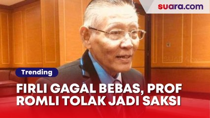Firli Bahuri Terancam Gagal Bebas, Guru Besar Unpad Prof Romli Tolak Jadi Saksi Meringankan