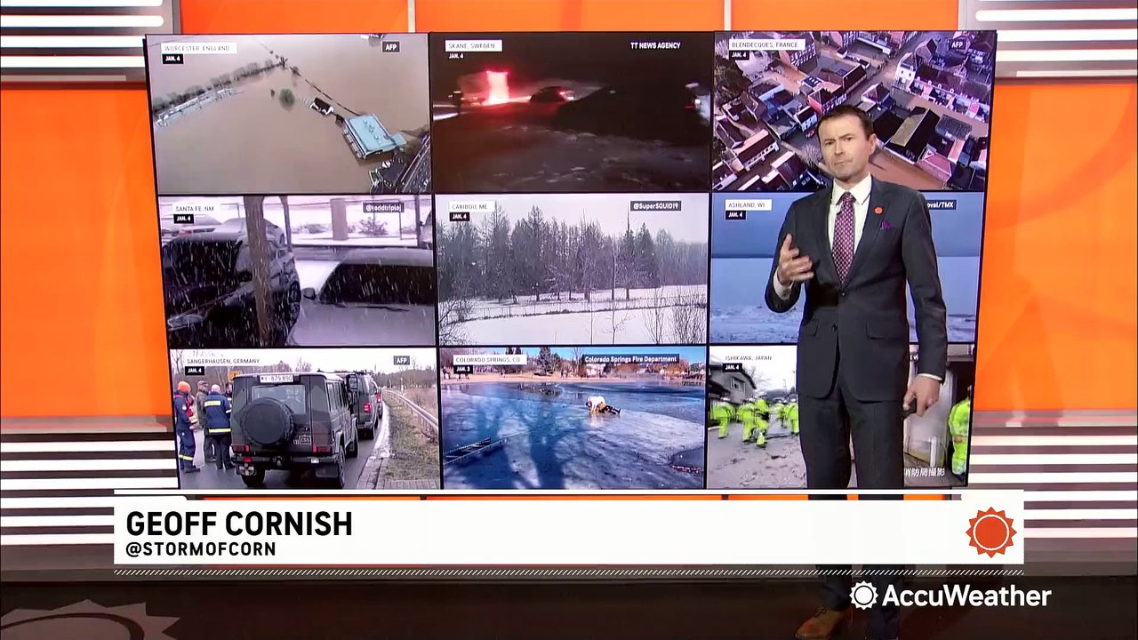 Cross-country storm hits the Plains with snow