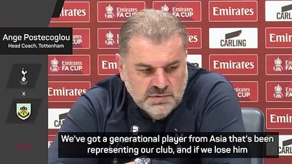 Postecoglou fully respectful of Spurs losing stars to international tournaments