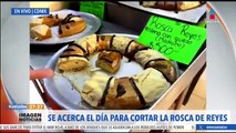 Panadería de Zacatlán, en Coyoacán, CDMX, vende rosca de reyes rellena de queso