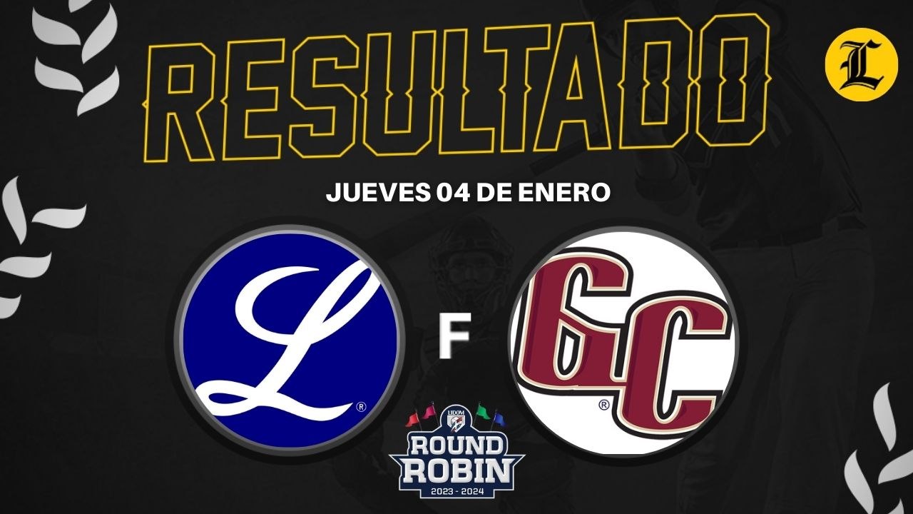 Resumen Tigres del Licey vs Gigantes del Cibao | 04 Ene  2023 | Round Robin Lidom