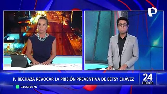 Betssy Chávez seguirá bajo prisión preventiva: PJ rechazó pedido de la expremier