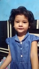 Cute Trishu saying Har Har Mahadev-dm