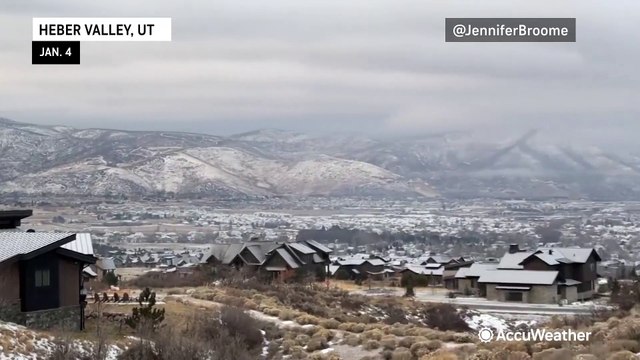 Snow blankets the Interior Southwest