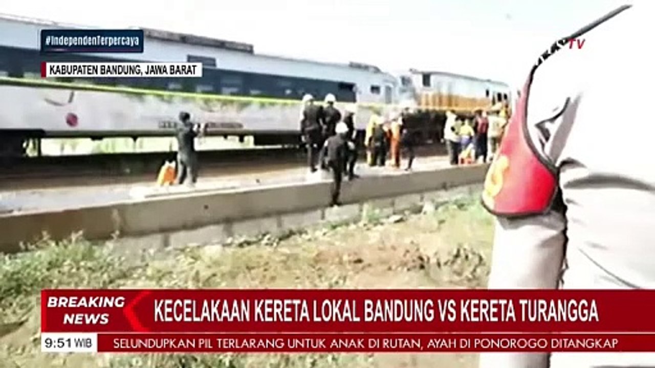 Kemenhub Soal Evakuasi dan Jadwal Kereta Usai Tabrakan Turangga VS Komuter Bandung Raya