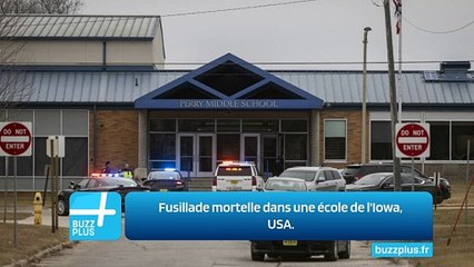 Fusillade mortelle dans une école de l'Iowa, USA.