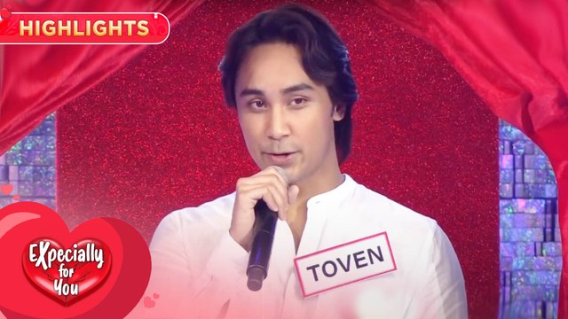 Vice and Vhong are surprised when searchee Toven suddenly speaks in Tagalog | Expecially For You