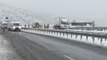 Kars'ta zincirleme trafik kazası