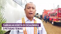 Update Tabrakan Kereta di Cicalengka: Semua Penumpang Selamat, 3 Petugas Tewas