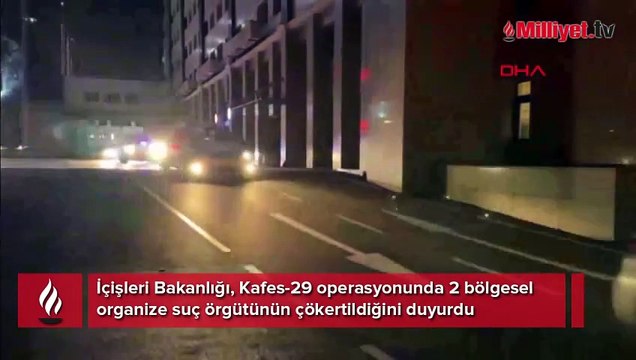 7 ilde kafes operasyonu! 2 suç örgütü çökertildi
