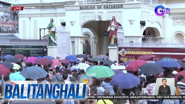 Mga deboto ng Itim na Nazareno, dagsa sa Quiapo sa unang Biyernes ng taon | BT