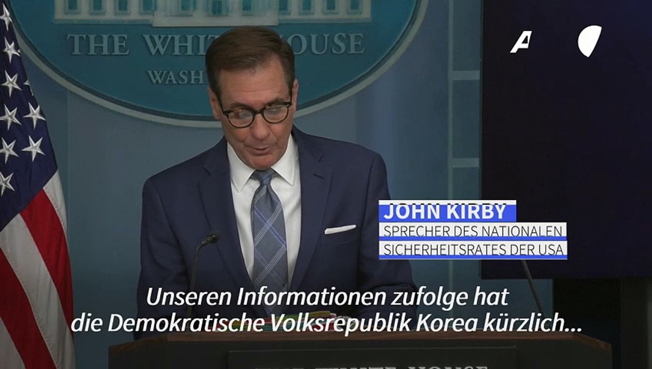 USA: Russland setzte in Ukraine Raketen aus Nordkorea ein