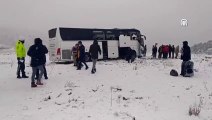 Kars'ta zincirleme kaza: Ölü ve yaralılar var