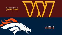 Washington Commanders vs. Denver Broncos, nfl football highlights, @NFL 2023 Week 2
