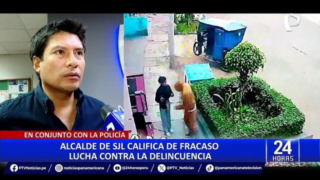 San Juan de Lurigancho: alcalde califica de “fracaso” lucha contra la delincuencia