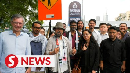 Cops take statements from 13 involved in pro-Palestine rally