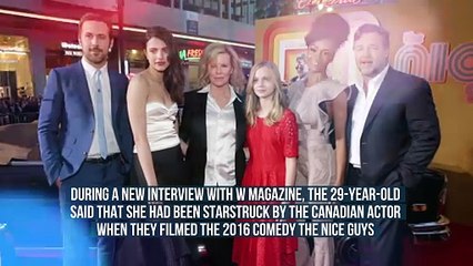 Margaret Qualley was 'starstruck' by Ryan Gosling