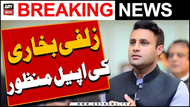 Rehnuma PTI Zulfi Bukhari ki Appeal manzoor, Election larengy