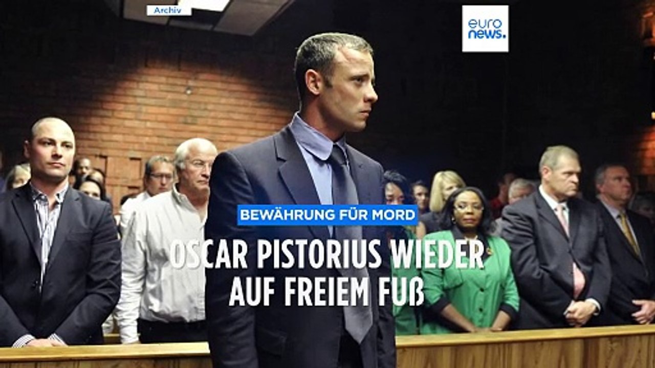 Bewährung für Mord: Oscar Pistorius wieder auf freiem Fuß