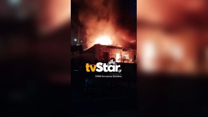 Σπίτι καταστράφηκε ολοσχερώς στο Πίτσι του δήμου Μακρακώμης