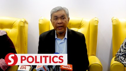 Let's rebuild the country instead of playing politics, Zahid tells 'Dubai Move' plotters