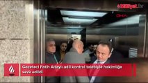 Gazeteci Fatih Altaylı adli kontrol talebiyle hakimliğe sevk edildi