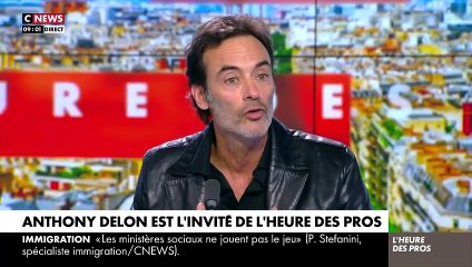 Anthony Delon s'exprime dans L'heure des Pris ce vendredi 5 janvier