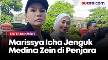 Jenguk Medina Zein di Penjara, Marissya Icha Bawa 2 Tas Besar