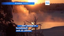 Schneechaos in Skandinavien - Hochwasser in Mitteleuropa