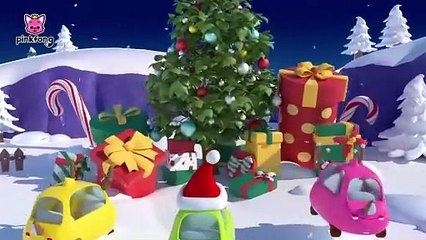 Baby Sharks Jingle Bells  Christmas Cars for Kids 3D Toy Cars Pinkfong Baby Shark