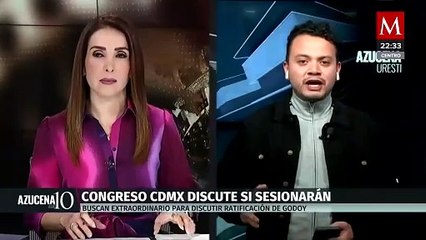 Enfrentamiento en el Congreso de CdMx por la ratificación de Ernestina Godoy
