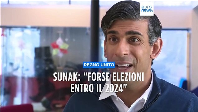 Sunak: Elezioni nel Regno Unito entro il 2024 , ma i conservatori sono indietro nei sondaggi