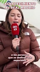 El agradecimiento de la Presidenta de la Arandina al Real Madrid