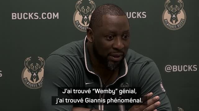 Bucks - Griffin : J'ai trouvé 'Wemby' génial, Giannis Antetokounmpo phénoménal