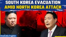 South Korea Orders Evacuation as North Korea Fires Over 200 Artillery Shells | Oneindia News
