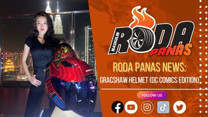 Roda Panas News: Gracshaw Helmet DC Comics Edition