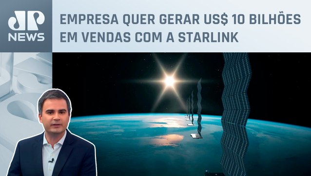 SpaceX lança satélites com serviço para celulares; Bruno Meyer comenta