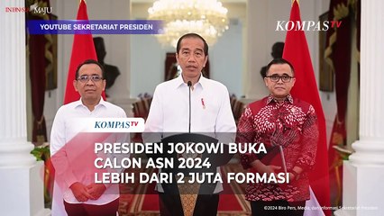 Kabar Baik! Presiden Jokowi Buka Calon ASN 2024 Lebih dari 2 Juta Formasi