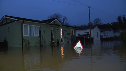 Hundreds of homes flooded in England following Storm Henk