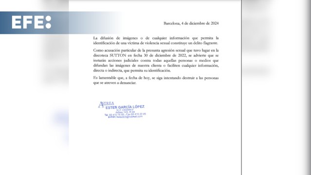 La mujer que acusó a Alves, denuncia ante los Mossos la difusión de un vídeo con su imagen