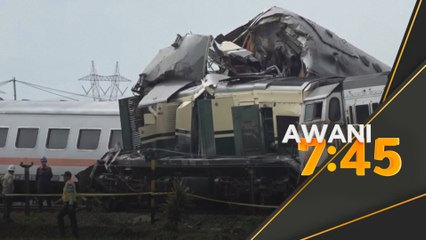 Empat krew maut kemalangan kereta api di Bandung