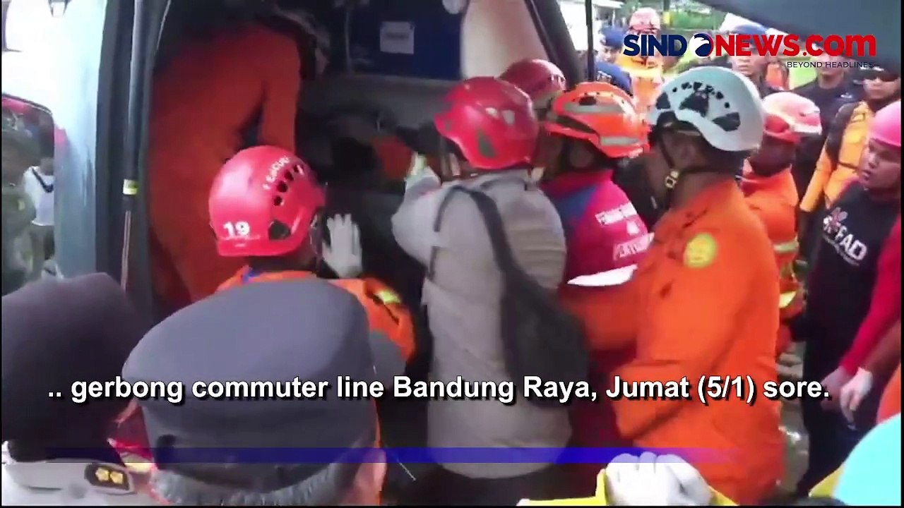 Jasad Terakhir Korban Tabrakan KA di Cicalengka Berhasil Dievakuasi