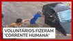Mulher e criança são arrastadas por enxurrada durante resgate em Campinas (SP)