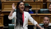 New Zealand MP performs haka in powerful maiden speech, resurfaced video shows