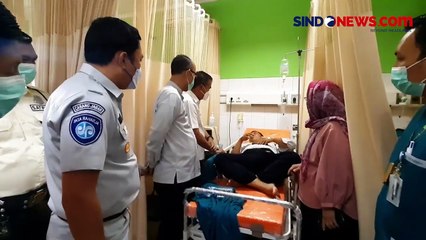 Jenguk Korban Kecelakaan KA di RSUD Cicalengka, Pj Gubernur Jabar: Seluruh Biaya Ditanggung PT KAI