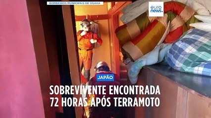 100 mortos e 200 desaparecidos no terramoto no Japão