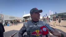 Las sensaciones de Carlos Sainz tras el primer día de Dakar