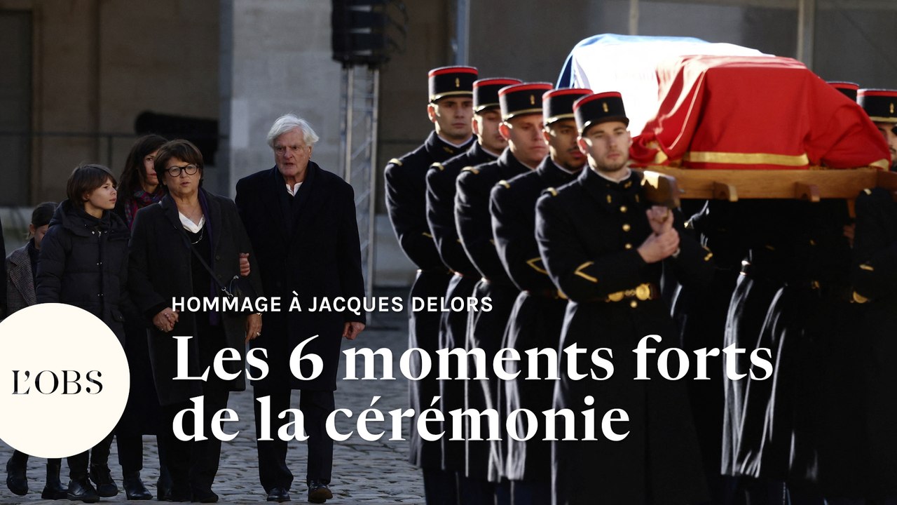 Jacques Delors : les 6 moments forts de la cérémonie d'hommage