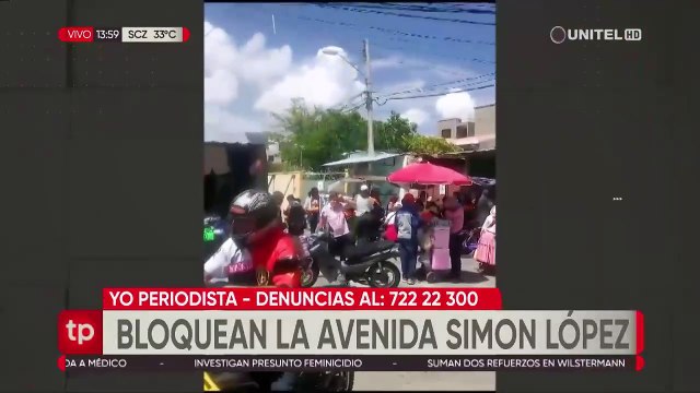 Comerciantes de la Av. Crespo bloquean calle exigiendo ocupar las aceras